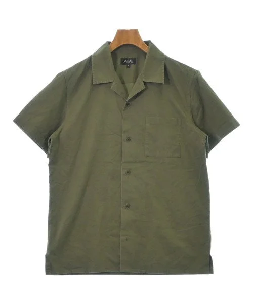 A.P.C. Casual shirts-- Fitted T-Shirt Seamless Stretchy