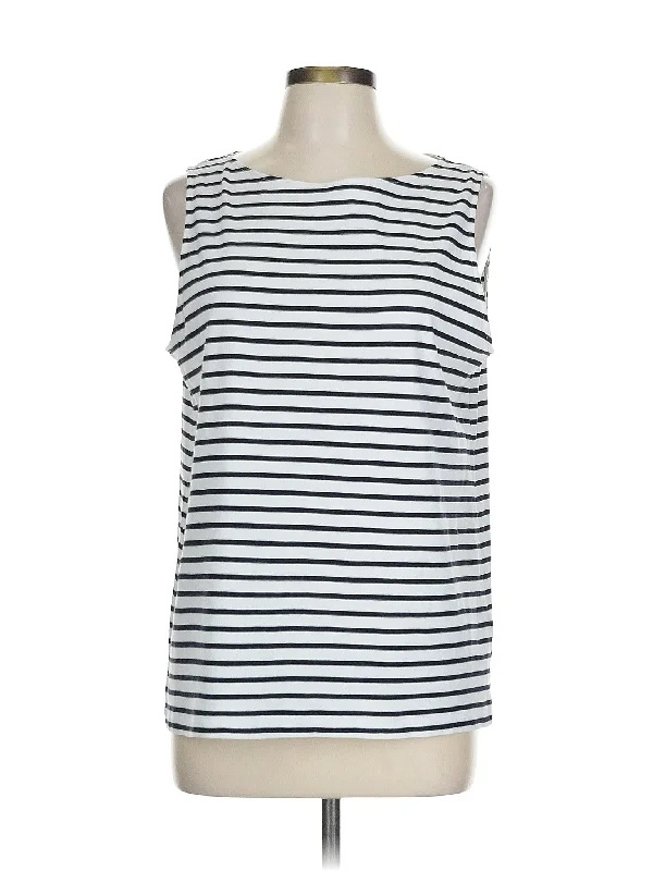 Sleeveless T Shirt-- Iron Safe Non-Iron Wrinkle Free
