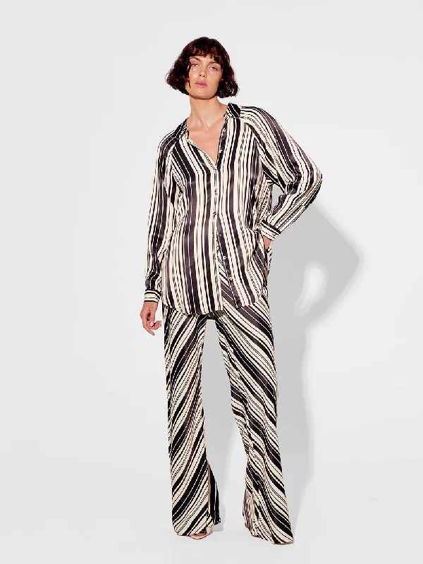 Sara Shirt-- Rayon Velvet Corduroy