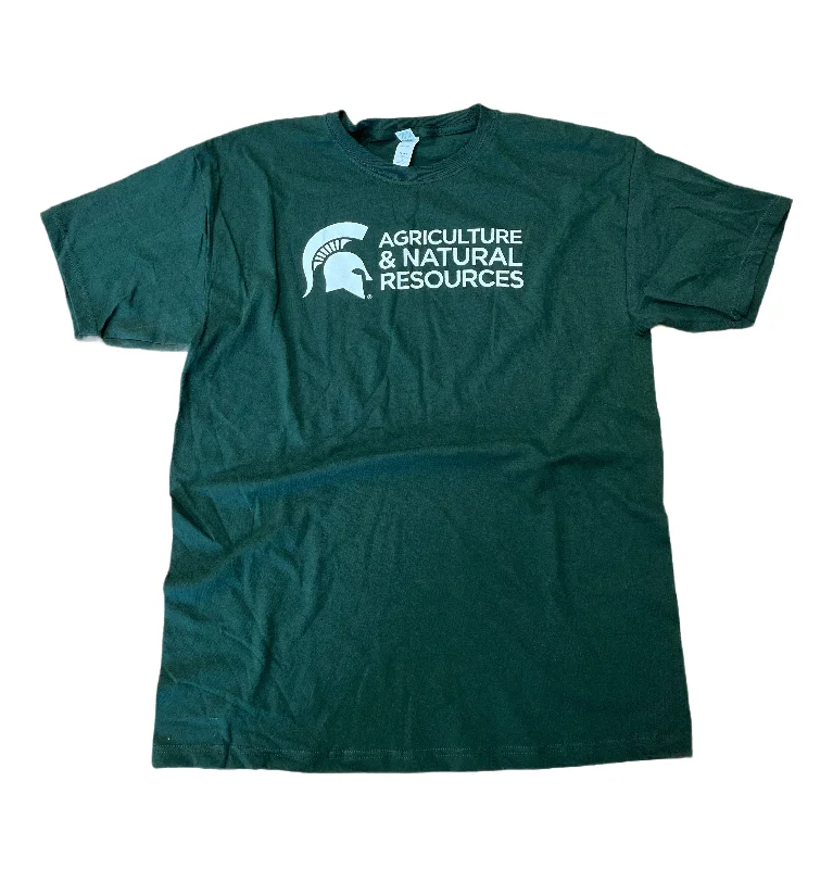 College of Agriculture and Natural Resources Spartan T-shirt-- Iron Safe Non-Iron Wrinkle Free