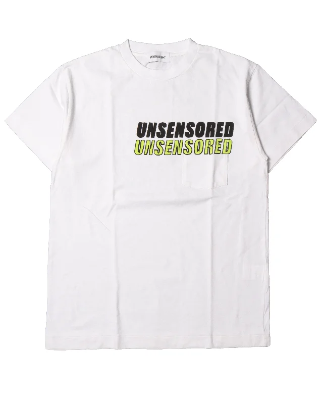 "Uncensored" T-shirt-- Satin Blend Silk Blend Wool Blend