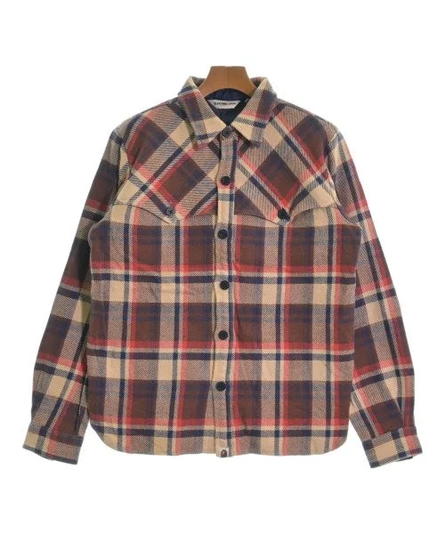 A BATHING APE Casual shirts-- Satin Fabric Silk Fabric Chiffon Fabric