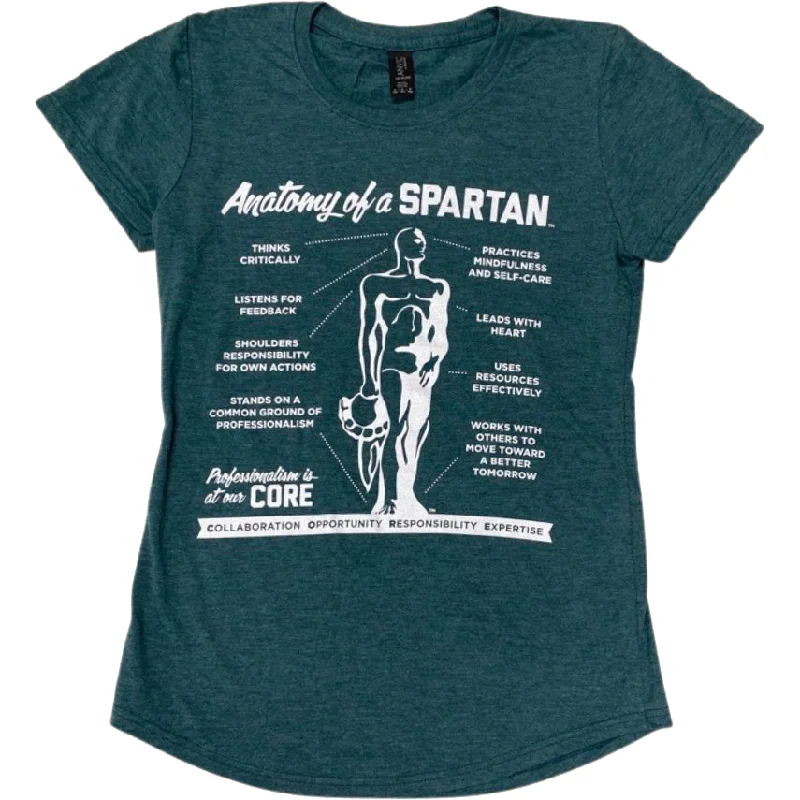 Anatomy of a Spartan Women's Short Sleeve Shirt-- Front Pockets Side Pockets Patch Pockets Anatomy of a Spartan Women's Short Sleeve Shirt-- Front Pockets Side Pockets Patch Pockets
