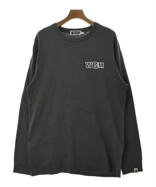 A BATHING APE Tee Shirts/Tops-- Fitted T-Shirt Seamless Stretchy