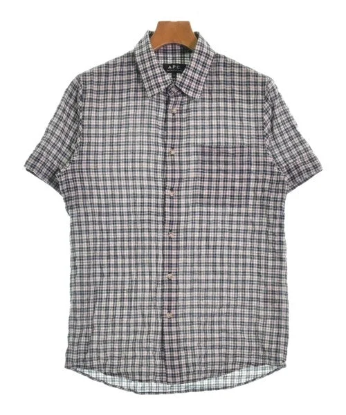 A.P.C. Casual shirts-- Chenille Blend Fleece Blend Nylon Blend
