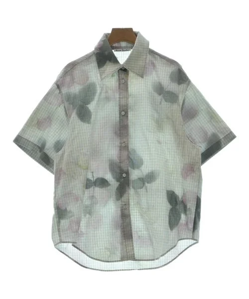 Acne Studios Casual shirts-- Satin Fabric Silk Fabric Chiffon Fabric