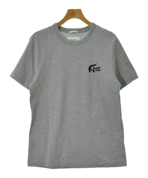 A.P.C. Tee Shirts/Tops-- Mesh Blend Leather Blend Suede Blend