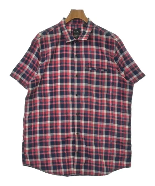 A/X ARMANI EXCHANGE Casual shirts-- Nylon Fabric Polyester Fabric Spandex Fabric