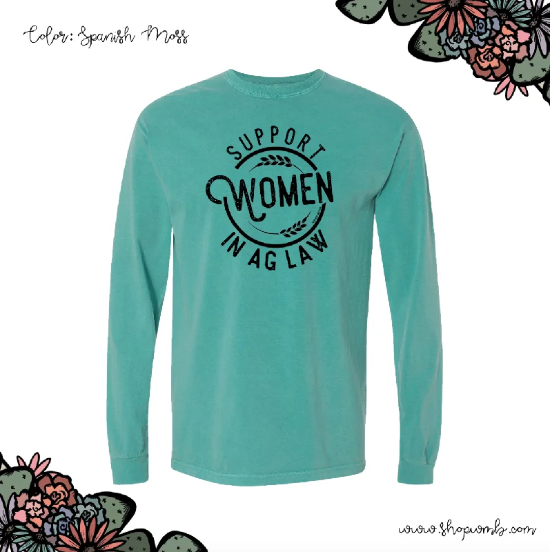 Support Women In Ag Law LONG SLEEVE T-Shirt (S-3XL) - Multiple Colors!-- Plaid T-Shirt Polka Dot Checkered Support Women In Ag Law LONG SLEEVE T-Shirt (S-3XL) - Multiple Colors!-- Plaid T-Shirt Polka Dot Checkered