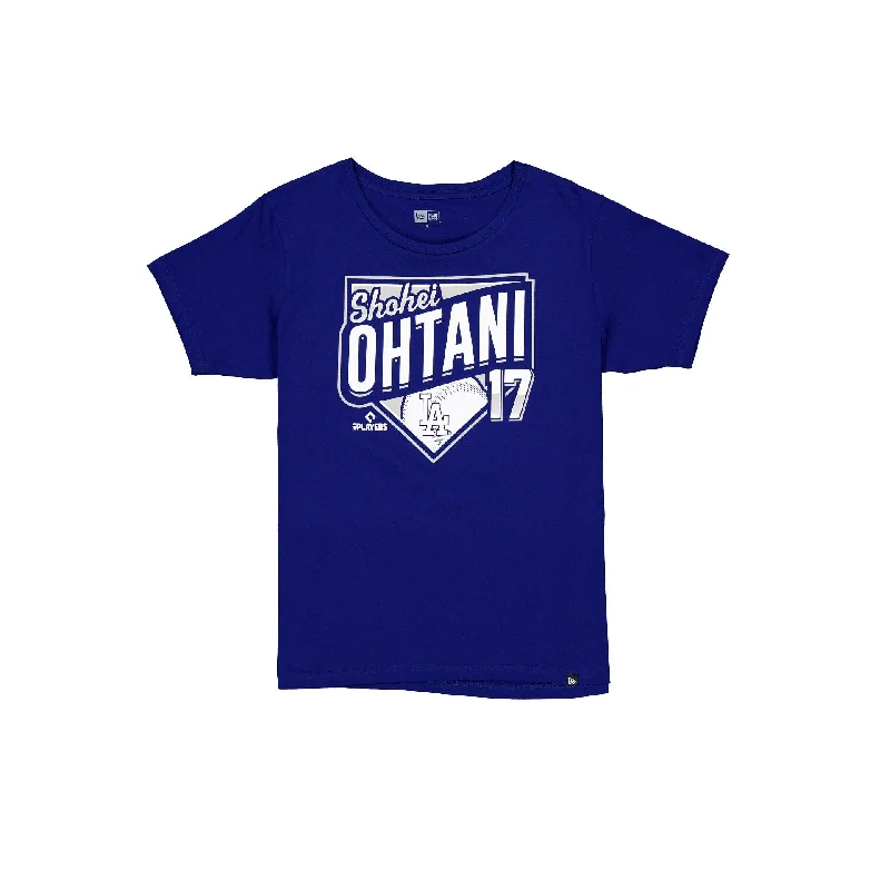 Los Angeles Dodgers Shohei Ohtani Women's T-Shirt-- Terry Blend Velvet Blend Canvas Blend