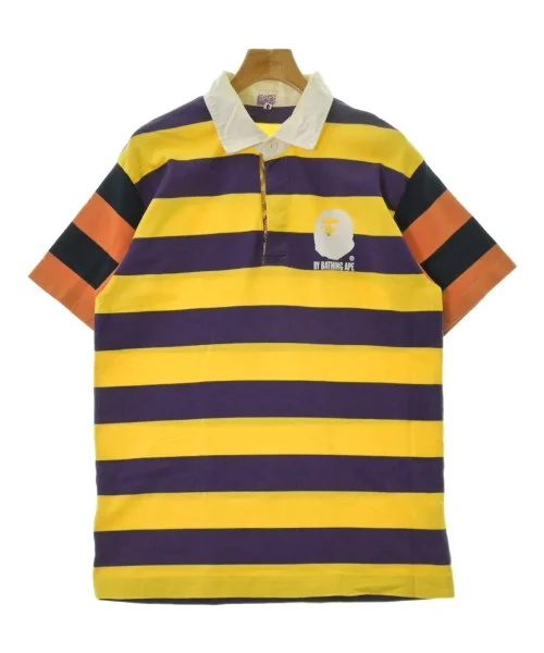 A BATHING APE Polo Shirts-- Graphic T-Shirt Round Neck Polyester