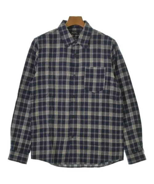 A.P.C. Casual shirts-- Chenille Blend Fleece Blend Nylon Blend