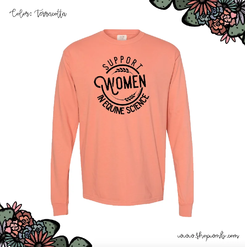 Support Women In Equine Science LONG SLEEVE T-Shirt (S-3XL) - Multiple Colors!-- Faux Fur Fabric Real Fur Fabric Shearling Fabric Support Women In Equine Science LONG SLEEVE T-Shirt (S-3XL) - Multiple Colors!-- Faux Fur Fabric Real Fur Fabric Shearling Fabric