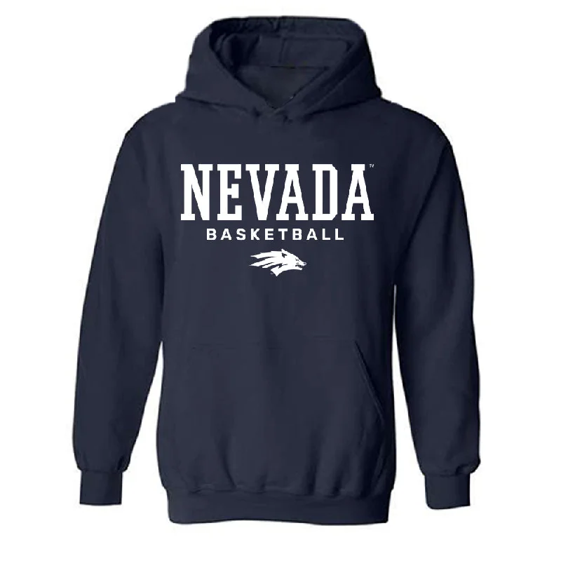 Nevada - NCAA Women's Basketball : Elle Motherway - Classic Shersey Hooded Sweatshirt Hoodie with Hood Adjustable Protection Nevada - NCAA Women's Basketball : Elle Motherway - Classic Shersey Hooded Sweatshirt Hoodie with Hood Adjustable Protection