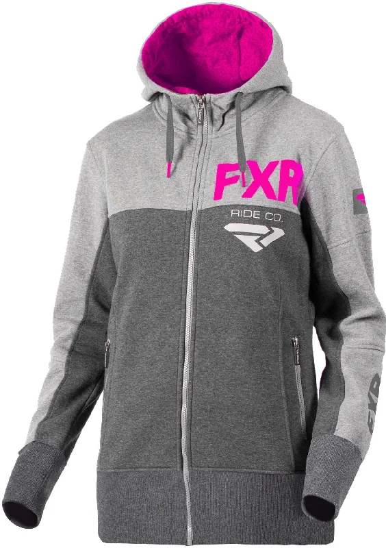 Women's Ride Co Hoodie Hoodie with Ribbed Hem Stretchable Secure