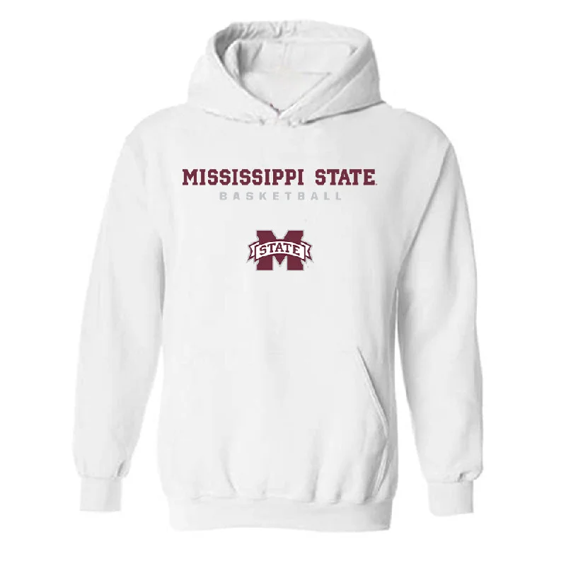 Mississippi State - NCAA Women's Basketball : Jasmine Brown-Hagger - Classic Shersey Hooded Sweatshirt Hoodie with Ribbed Cuffs Snug Fit Comfort Mississippi State - NCAA Women's Basketball : Jasmine Brown-Hagger - Classic Shersey Hooded Sweatshirt Hoodie with Ribbed Cuffs Snug Fit Comfort