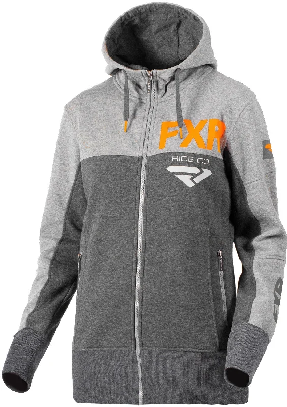 Women's Ride Co Hoodie Hoodie with Hem Raw Edge Edgy Unfinished