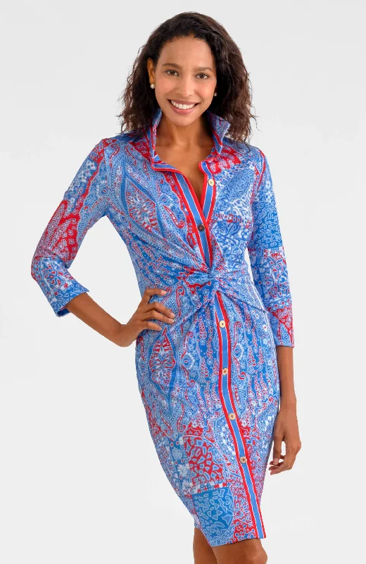 Blues Twist & Shout Dress - Grand Bazaar Tunics Leisure comfortable
