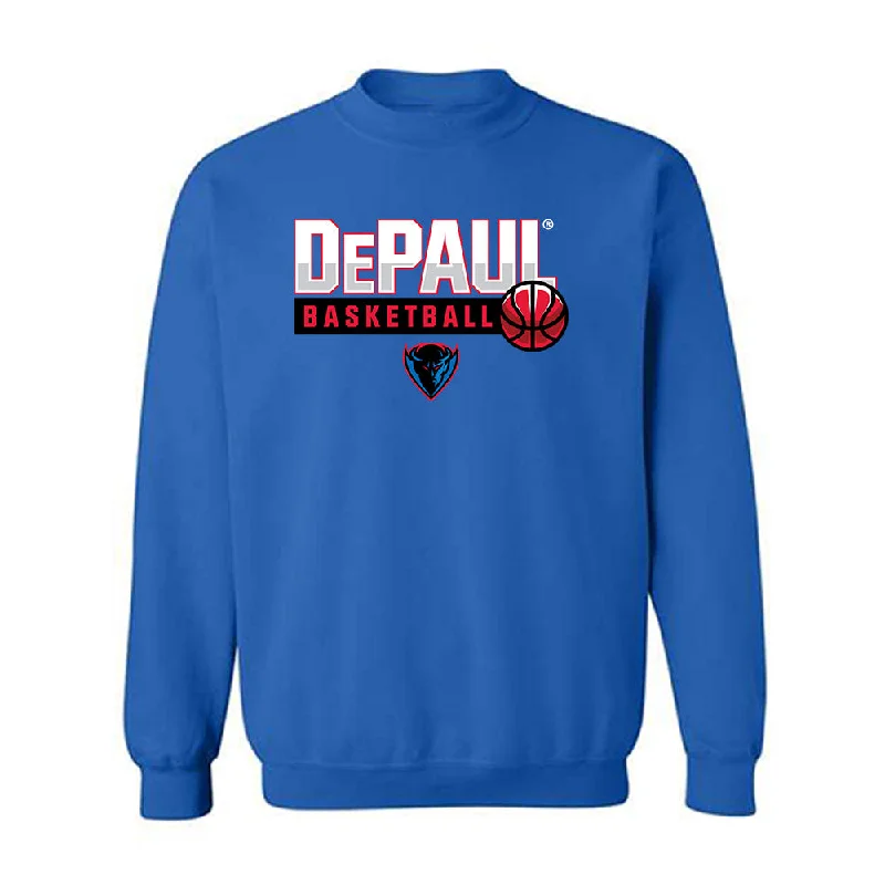 DePaul - NCAA Women's Basketball : Shakara McCline - Sports Shersey Crewneck Sweatshirt Hoodie with Thumb Holes Functional Cozy DePaul - NCAA Women's Basketball : Shakara McCline - Sports Shersey Crewneck Sweatshirt Hoodie with Thumb Holes Functional Cozy