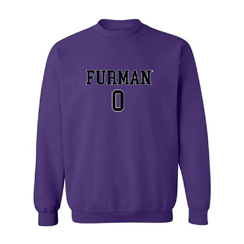 Furman - NCAA Women's Basketball : Jayda Pinder - Replica Shersey Crewneck Sweatshirt Hoodie with Tied Waist Feminine Flattering Furman - NCAA Women's Basketball : Jayda Pinder - Replica Shersey Crewneck Sweatshirt Hoodie with Tied Waist Feminine Flattering