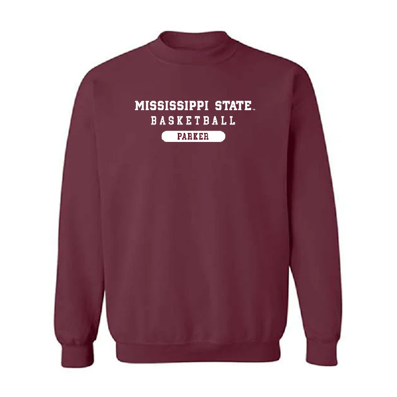 Mississippi State - NCAA Women's Basketball : Ramani Parker - Classic Shersey Crewneck Sweatshirt Hoodie with Drop Shoulder Relaxed Streetwear Mississippi State - NCAA Women's Basketball : Ramani Parker - Classic Shersey Crewneck Sweatshirt Hoodie with Drop Shoulder Relaxed Streetwear