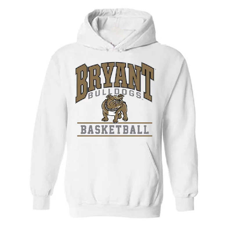 Bryant - NCAA Women's Basketball : Mimi Rubino - Classic Shersey Hooded Sweatshirt Hoodie with Contrast Stitching Detailed Premium Bryant - NCAA Women's Basketball : Mimi Rubino - Classic Shersey Hooded Sweatshirt Hoodie with Contrast Stitching Detailed Premium