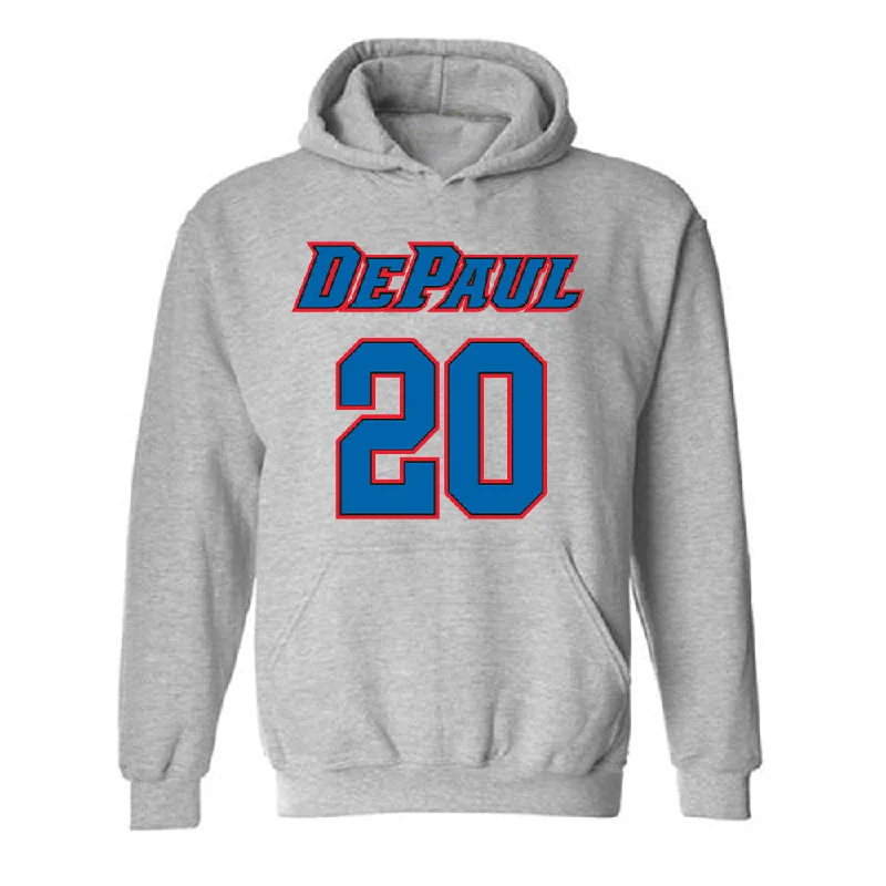 DePaul - NCAA Women's Basketball : Shakara McCline - Classic Shersey Hooded Sweatshirt Oversized Hoodie Comfort Casual DePaul - NCAA Women's Basketball : Shakara McCline - Classic Shersey Hooded Sweatshirt Oversized Hoodie Comfort Casual