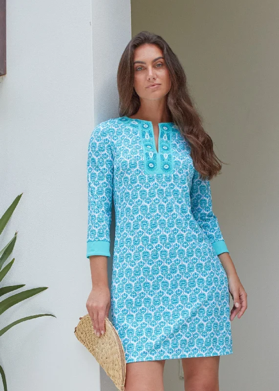 Rosemary Beach Embroidered Tunic Dress Tunics Mesh breathable