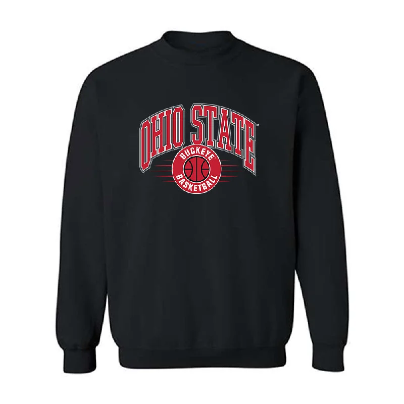 Ohio State - NCAA Women's Basketball : Chance Gray - Sports Shersey Crewneck Sweatshirt Hoodie with Elastic Cuffs Stretchable Comfortable Ohio State - NCAA Women's Basketball : Chance Gray - Sports Shersey Crewneck Sweatshirt Hoodie with Elastic Cuffs Stretchable Comfortable