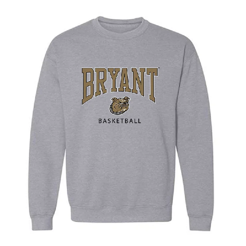Bryant - NCAA Women's Basketball : Mimi Rubino - Classic Shersey Crewneck Sweatshirt Hoodie with Metallic Shiny Futuristic Bryant - NCAA Women's Basketball : Mimi Rubino - Classic Shersey Crewneck Sweatshirt Hoodie with Metallic Shiny Futuristic