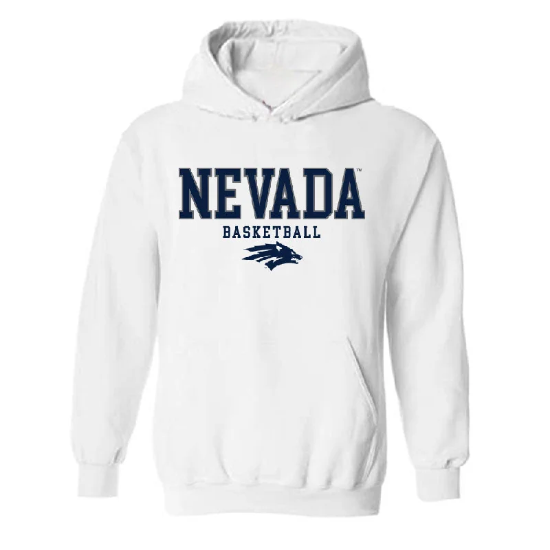 Nevada - NCAA Women's Basketball : Elle Motherway - Classic Shersey Hooded Sweatshirt Hoodie with Rhinestones Sparkly Elegant