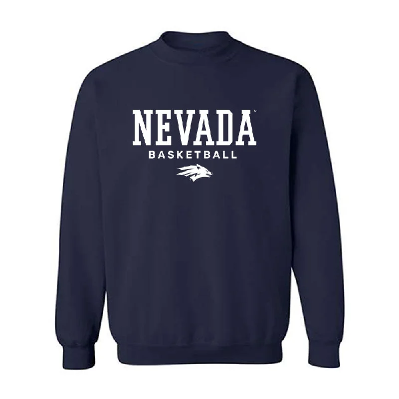 Nevada - NCAA Women's Basketball : Elle Motherway - Classic Shersey Crewneck Sweatshirt Hoodie with Pattern Geometric Abstract Nevada - NCAA Women's Basketball : Elle Motherway - Classic Shersey Crewneck Sweatshirt Hoodie with Pattern Geometric Abstract