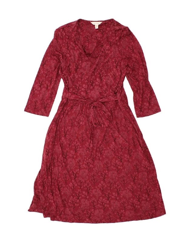 SEASALT CORNWALL Womens A-Line Dress UK 12 Medium Burgundy Floral Tunics Favorite customer SEASALT CORNWALL Womens A-Line Dress UK 12 Medium Burgundy Floral Tunics Favorite customer