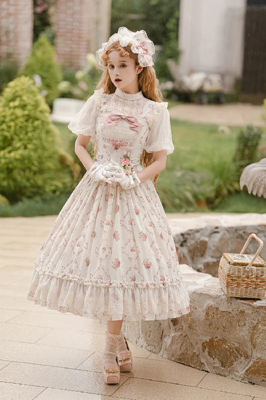 Miss Point~Customized Wood Rose 2.0 Elegant Vintage Jumper Dress Tunics Mesh breathable Miss Point~Customized Wood Rose 2.0 Elegant Vintage Jumper Dress Tunics Mesh breathable
