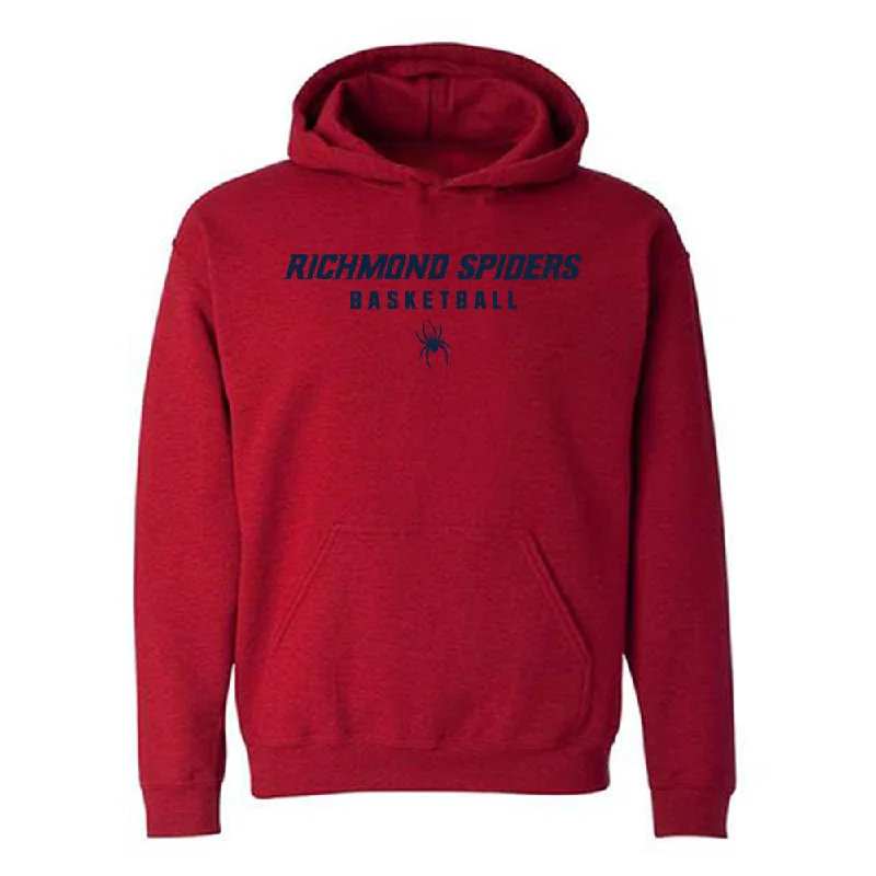 Richmond - NCAA Women's Basketball : Samantha Dewey - Hooded Sweatshirt Hoodie with Hem Frayed Vintage Worn Richmond - NCAA Women's Basketball : Samantha Dewey - Hooded Sweatshirt Hoodie with Hem Frayed Vintage Worn