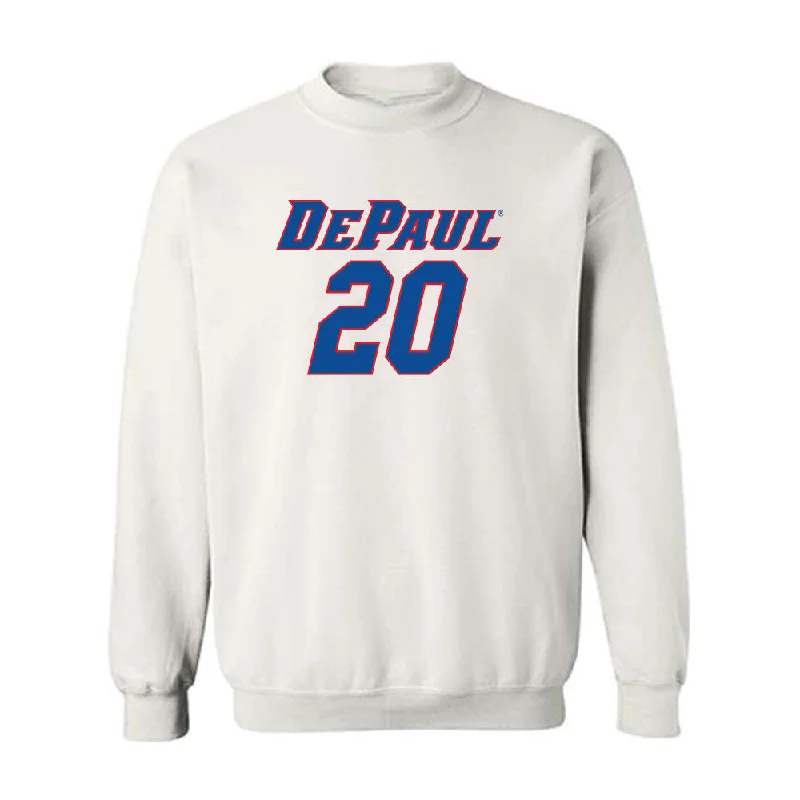 DePaul - NCAA Women's Basketball : Shakara McCline - Replica Shersey Crewneck Sweatshirt Cotton Hoodie Fleece Lining Warmth DePaul - NCAA Women's Basketball : Shakara McCline - Replica Shersey Crewneck Sweatshirt Cotton Hoodie Fleece Lining Warmth