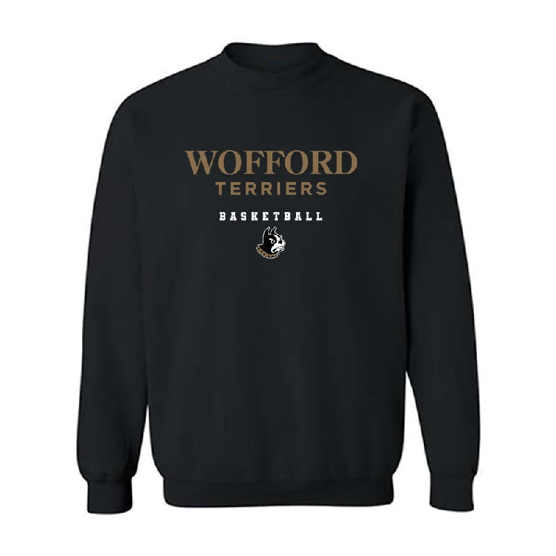 Wofford - NCAA Women's Basketball : Indiya Clarke - Classic Shersey Crewneck Sweatshirt Hoodie with Metallic Shiny Futuristic Wofford - NCAA Women's Basketball : Indiya Clarke - Classic Shersey Crewneck Sweatshirt Hoodie with Metallic Shiny Futuristic