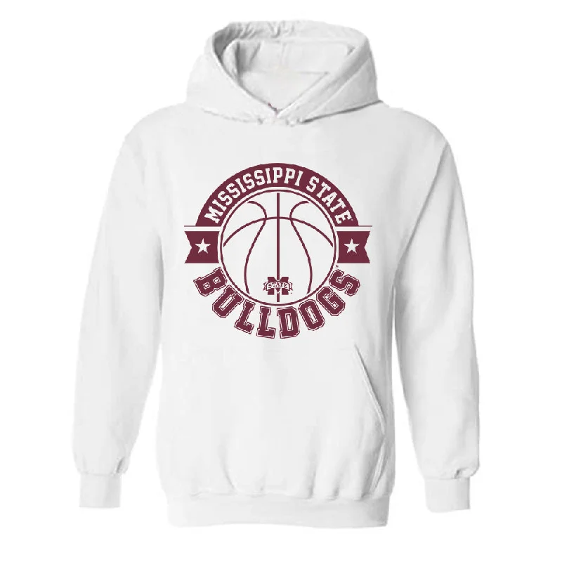 Mississippi State - NCAA Women's Basketball : Jerkaila Jordan - Sports Shersey Hooded Sweatshirt Hoodie with V-Neck Classic Versatile Mississippi State - NCAA Women's Basketball : Jerkaila Jordan - Sports Shersey Hooded Sweatshirt Hoodie with V-Neck Classic Versatile