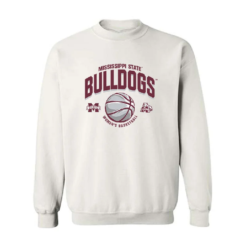 Mississippi State - NCAA Women's Basketball : Denim DeShields - Sports Shersey Crewneck Sweatshirt Hoodie with Hem Contrast Bold Stylish Mississippi State - NCAA Women's Basketball : Denim DeShields - Sports Shersey Crewneck Sweatshirt Hoodie with Hem Contrast Bold Stylish