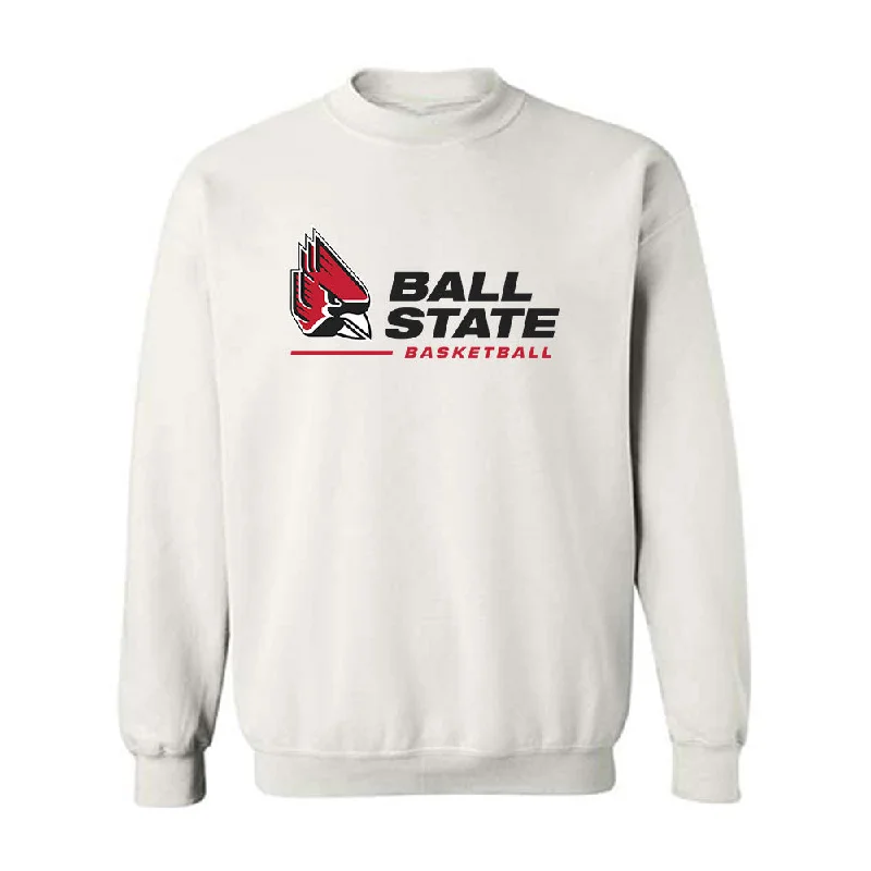 Ball State - NCAA Women's Basketball : Elise Stuck - Crewneck Sweatshirt Zip Hoodie Drawstring Kangaroo Pocket Ball State - NCAA Women's Basketball : Elise Stuck - Crewneck Sweatshirt Zip Hoodie Drawstring Kangaroo Pocket
