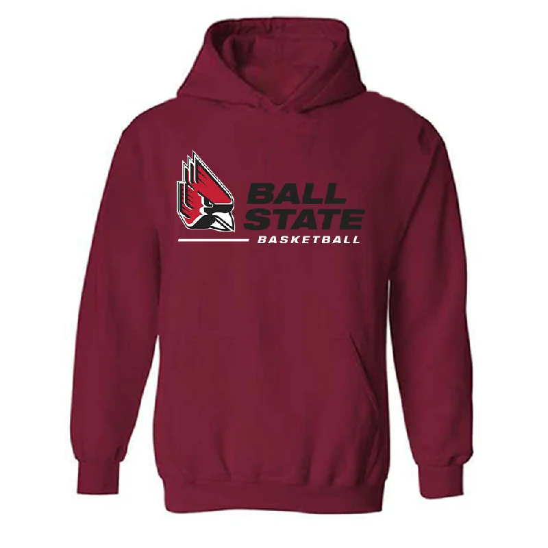 Ball State - NCAA Women's Basketball : Elise Stuck - Hooded Sweatshirt Hoodie Jacket Zipper Layering Ball State - NCAA Women's Basketball : Elise Stuck - Hooded Sweatshirt Hoodie Jacket Zipper Layering