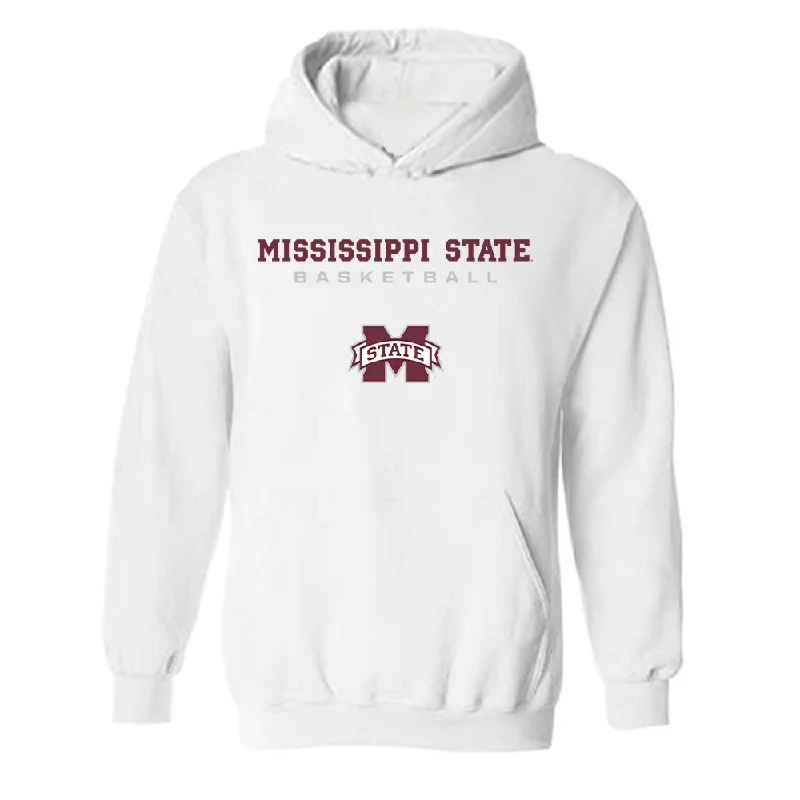 Mississippi State - NCAA Women's Basketball : Rocio Jimenez - Classic Shersey Hooded Sweatshirt Hoodie with Snap Buttons Easy Quick Mississippi State - NCAA Women's Basketball : Rocio Jimenez - Classic Shersey Hooded Sweatshirt Hoodie with Snap Buttons Easy Quick