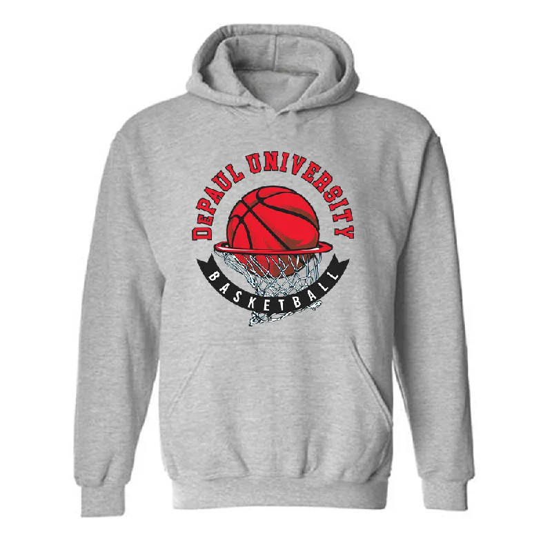 DePaul - NCAA Women's Basketball : Shakara McCline - Sports Shersey Hooded Sweatshirt Hoodie with Ribbed Cuffs Snug Fit Comfort DePaul - NCAA Women's Basketball : Shakara McCline - Sports Shersey Hooded Sweatshirt Hoodie with Ribbed Cuffs Snug Fit Comfort