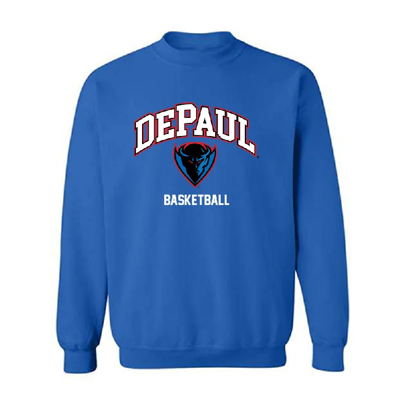 DePaul - NCAA Women's Basketball : Shakara McCline - Classic Shersey Crewneck Sweatshirt Hoodie with Fur Luxurious Winter DePaul - NCAA Women's Basketball : Shakara McCline - Classic Shersey Crewneck Sweatshirt Hoodie with Fur Luxurious Winter