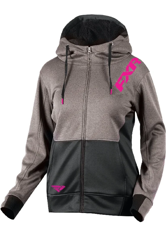 W Vivid Sherpa Tech Hoodie 18 Hoodie Sweatshirt Pullover