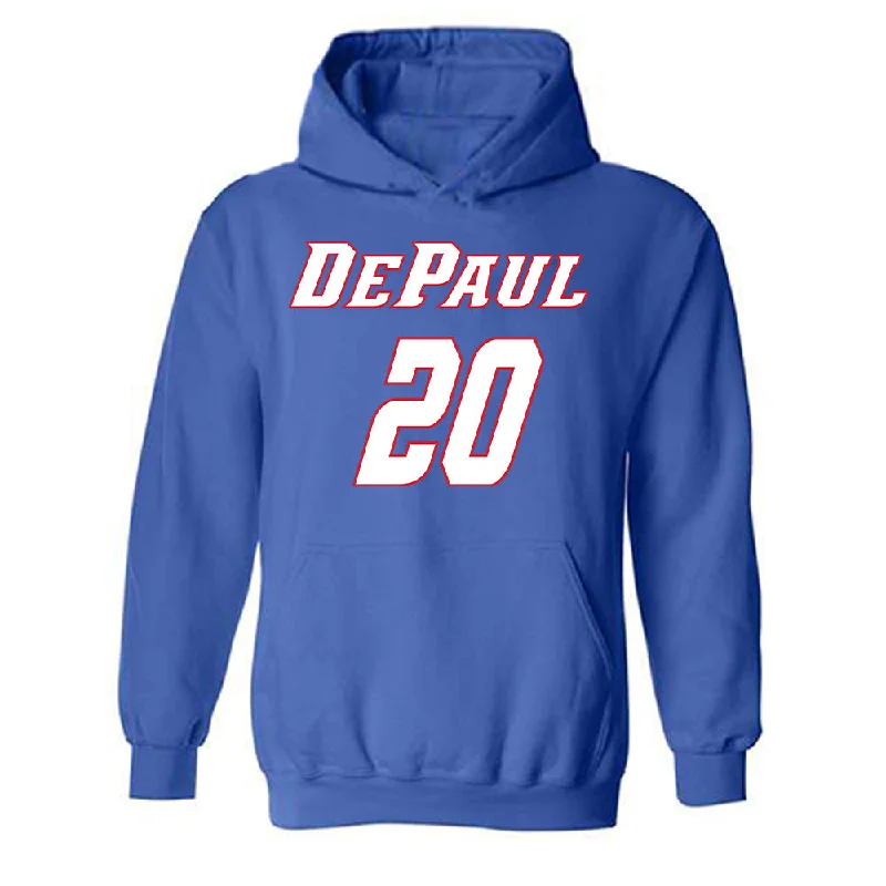 DePaul - NCAA Women's Basketball : Shakara McCline - Classic Shersey Hooded Sweatshirt Hoodie with Lining Warm Insulated DePaul - NCAA Women's Basketball : Shakara McCline - Classic Shersey Hooded Sweatshirt Hoodie with Lining Warm Insulated