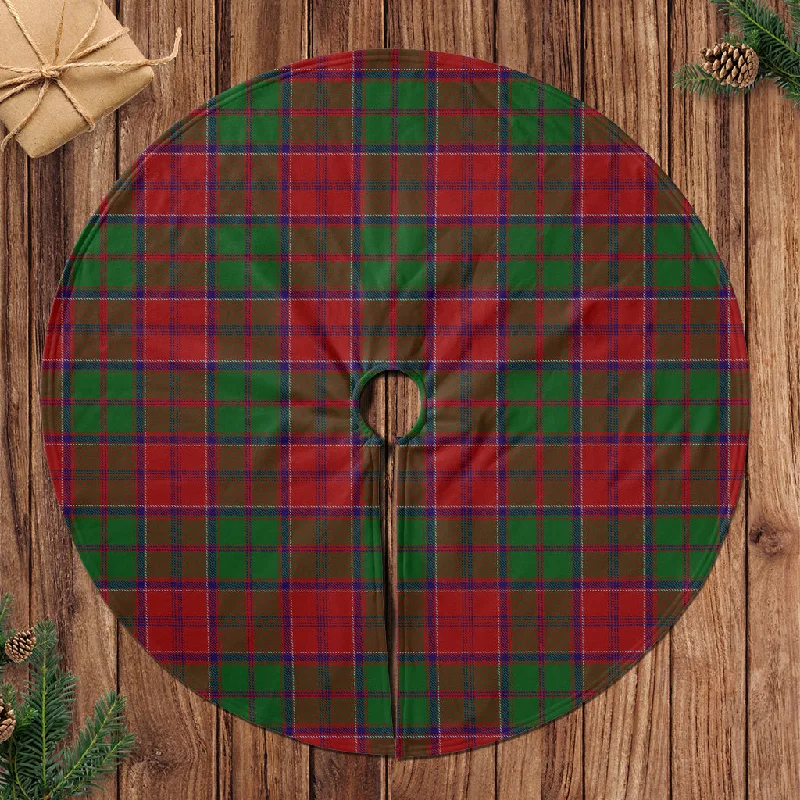 Grant Tartan Christmas Tree Skirt denim skirt classic
