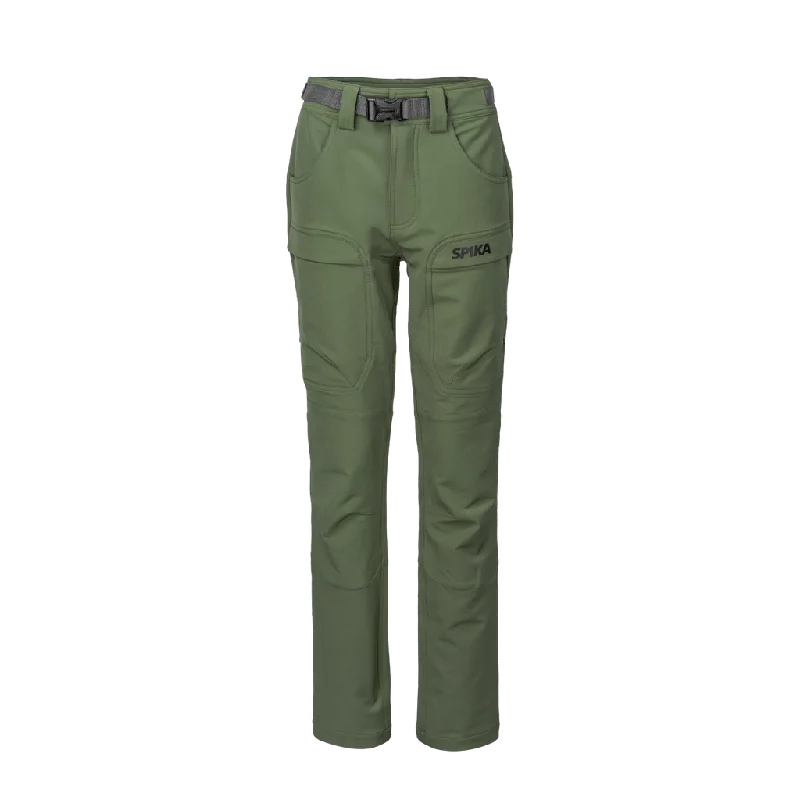 Spika Womens Recon Pants - Ivy Green Trendy Printed Pants