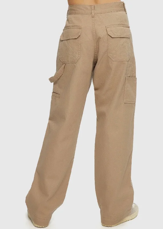 Baggy Low Rise Carpenter Pant Elegant Trouser Pants