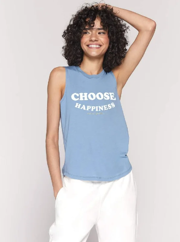 Choose Happiness Tank soft tank top